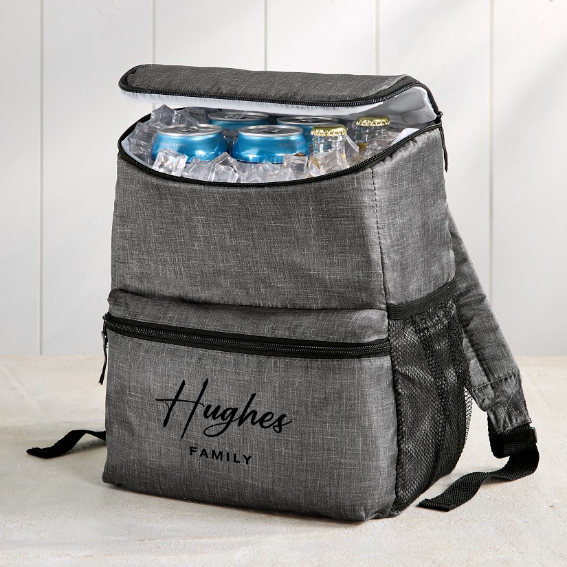 Family Name Excursion Backpack Cooler