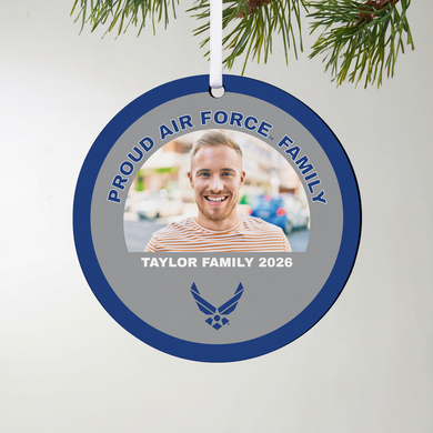 U.S. Air Force™ Proud Family Round Ornament