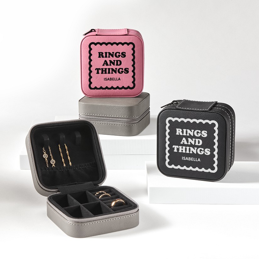 Rings and Things Travel Jewelry Box