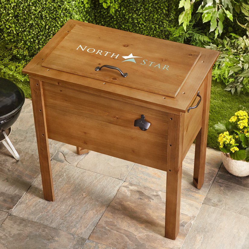Custom Craft Wooden Cooler