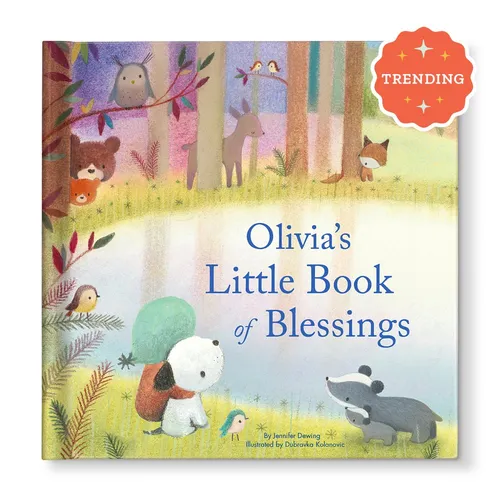 My Little Book of Blessings Personalized Book
