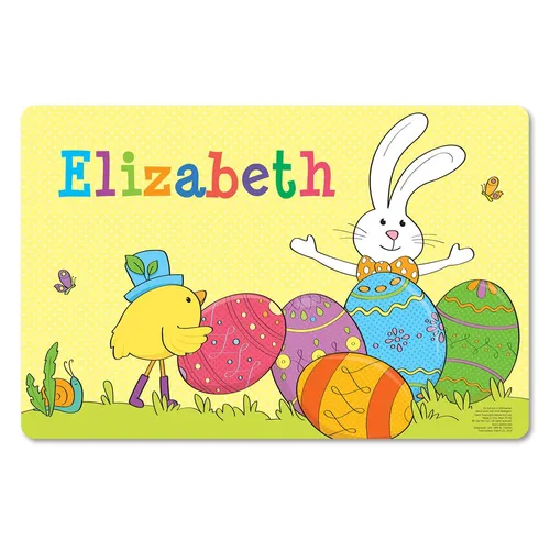 Egg-Cellent Easter Personalized Placemat