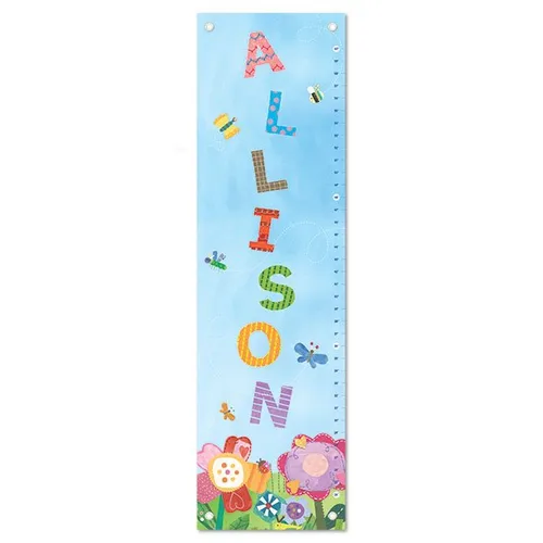 Dreamy Day Personalized Growth Chart