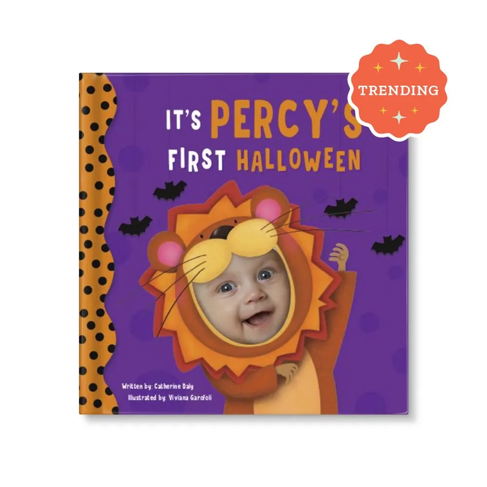 My First Halloween Personalized Board Book
