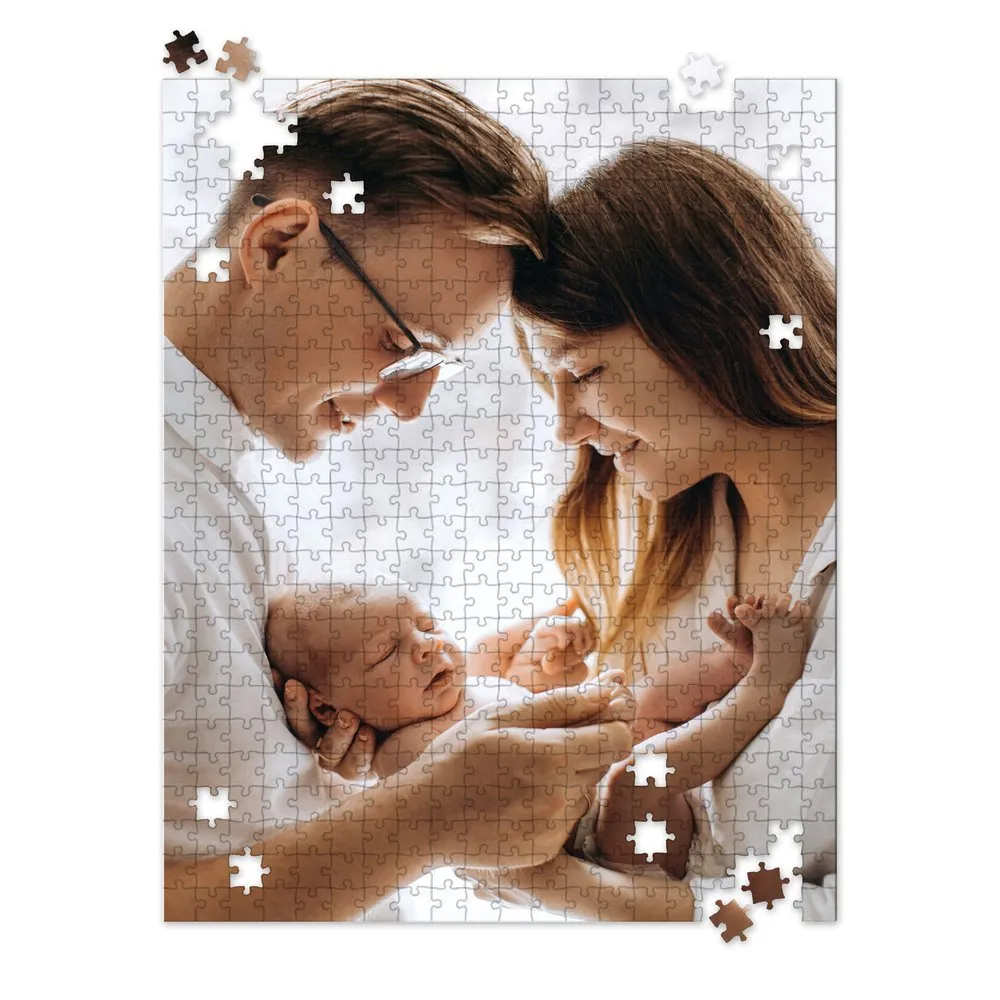Personalized Photo Puzzle, Portrait / Vertical - 520 Pieces