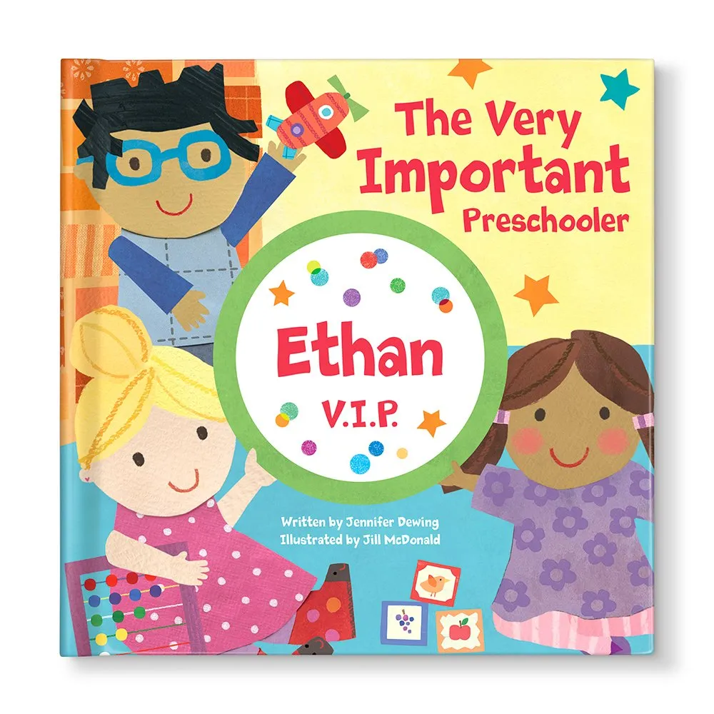 The Very Important Preschooler Personalized Book