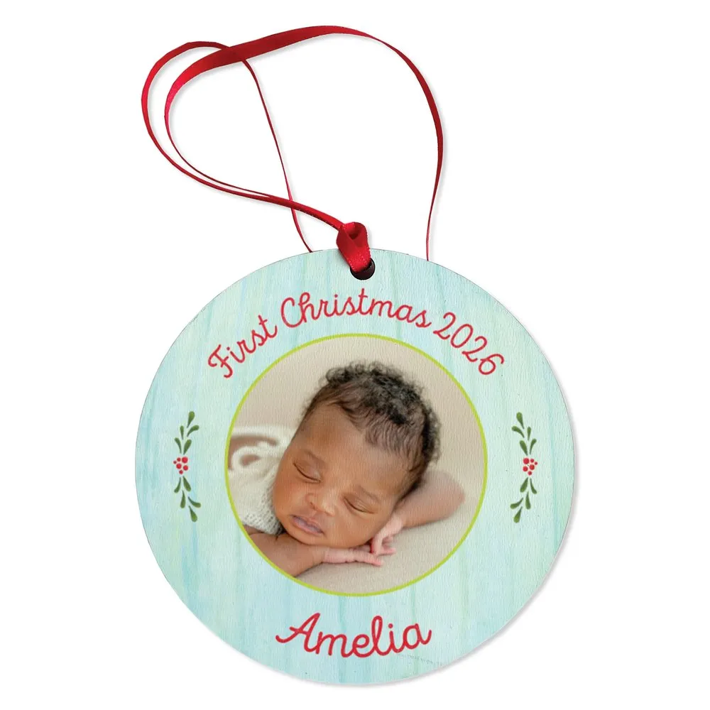 My First Christmas Personalised Ornament