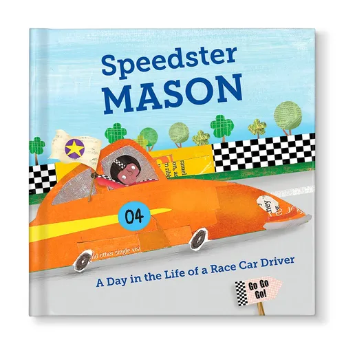 Speedster Personalised Book