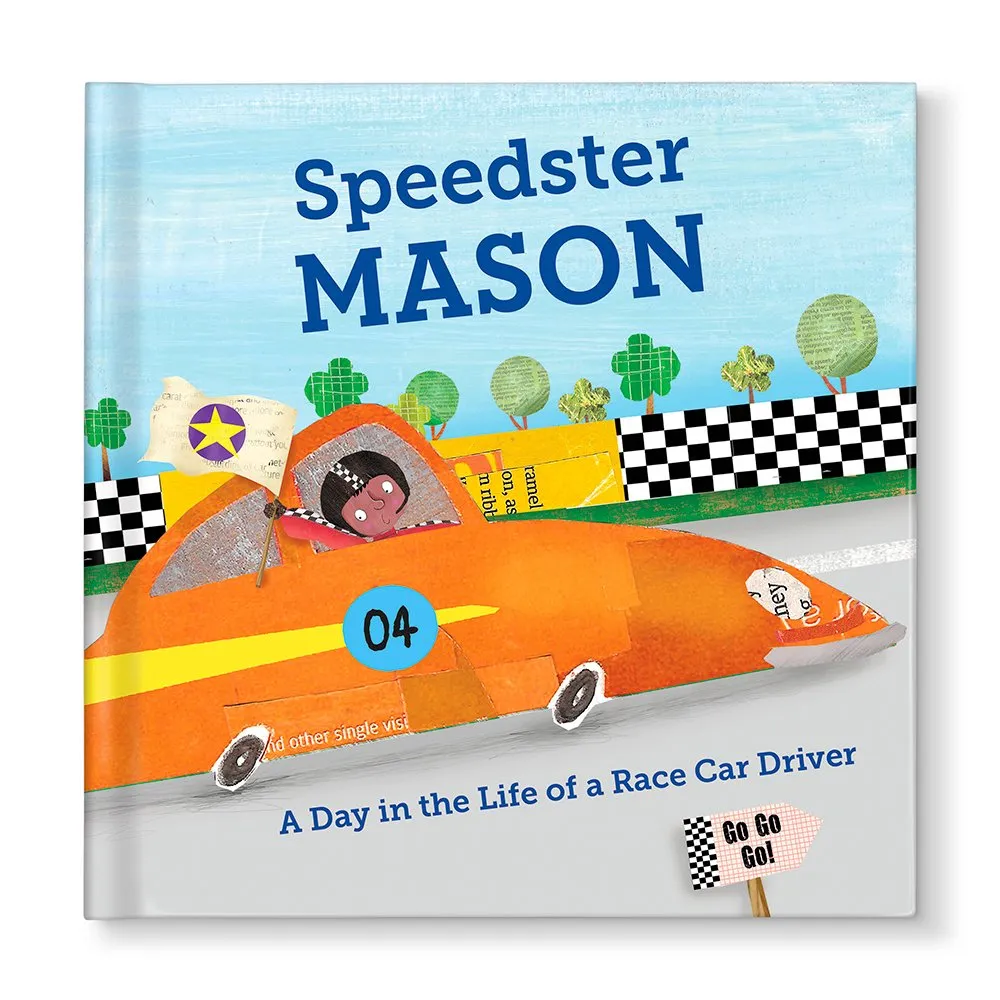Speedster Personalised Book