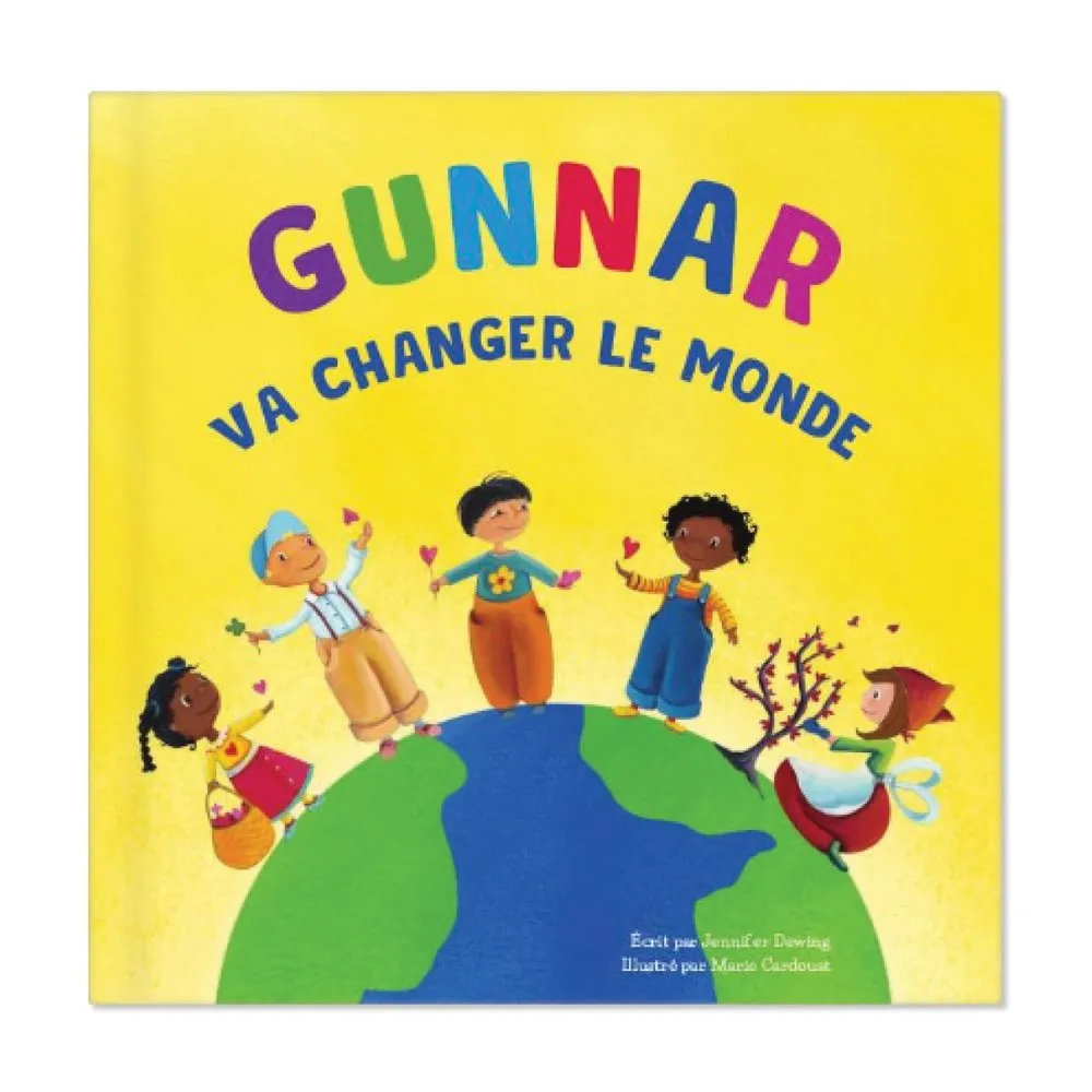 Je peux changer le monde Livre personnalisé