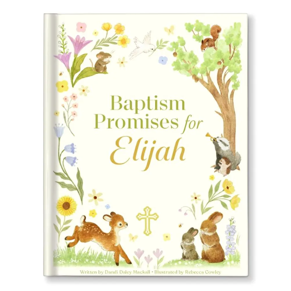 Baptism Promises for Baby Personalized Book