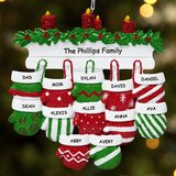 Mitten Family Ornament