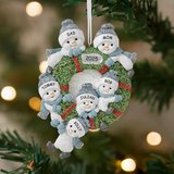 The Original Snow Buddies™ Family Wreath Ornament