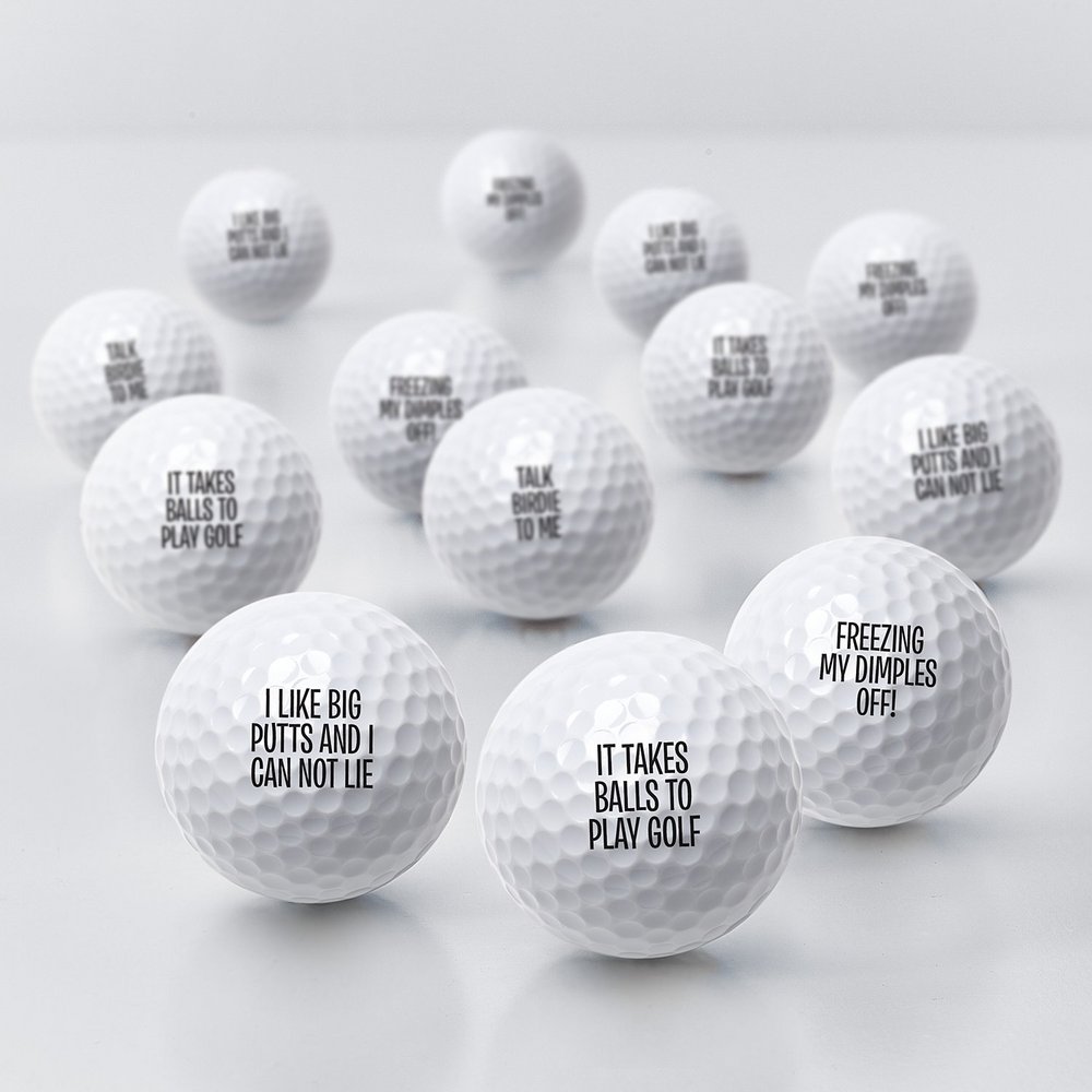 Any Message Golf Ball Sets