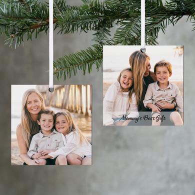 Picture-Perfect Photo Square Ornament