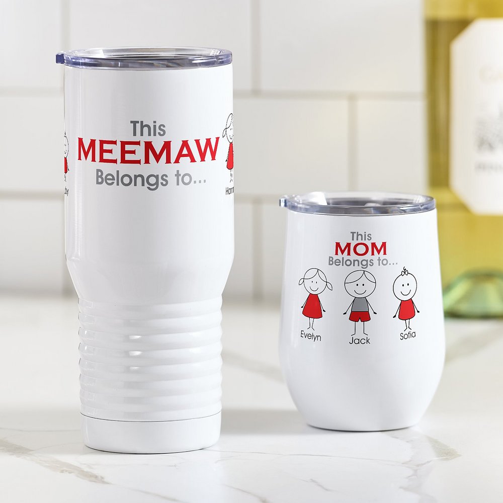 Family Belonging Insulated Tumbler