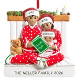 Story Time Family Ornament