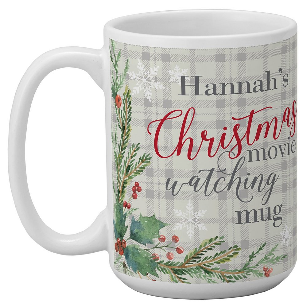 Christmas Movie Watching Mug - 15oz