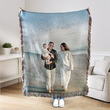 Photo Weave Throw