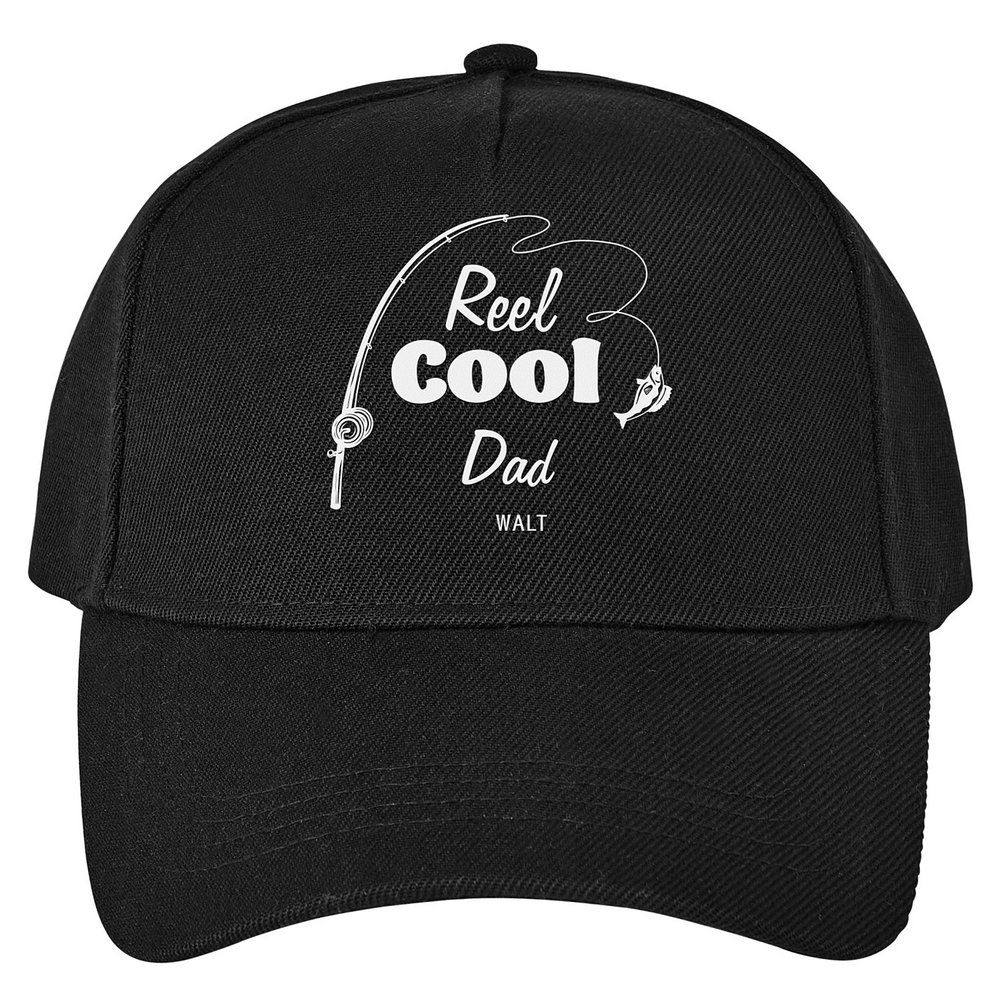 Reel Cool Fishing Cap - Black