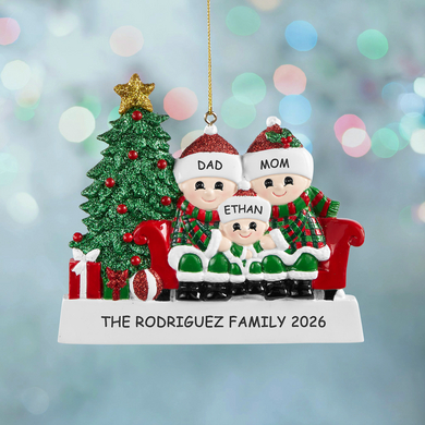 Comfy Cozy Family Ornament