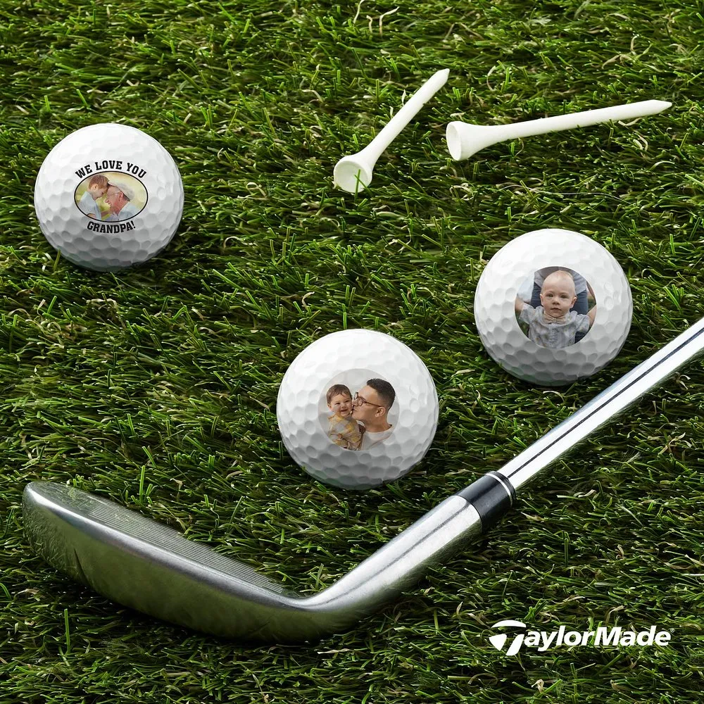 TaylorMade®  Picture-Perfect Photo Golf Ball Sets