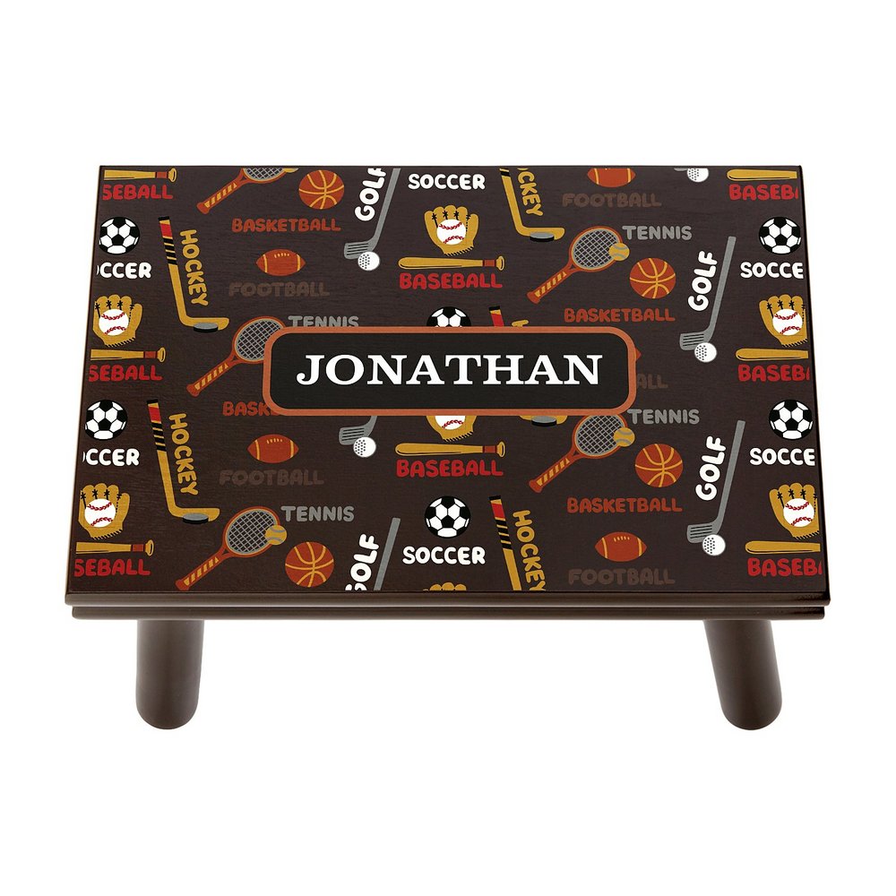Game Day Step Stool - Espresso