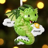 Fiery Dragon Ornament