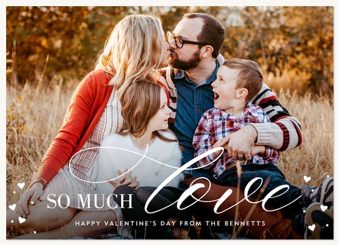 So Much Love Valentines Cards