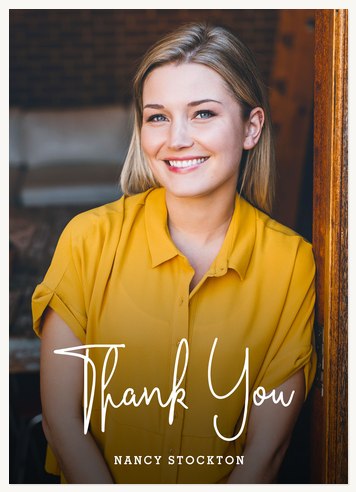 Esteemed Thanks Thank You Cards