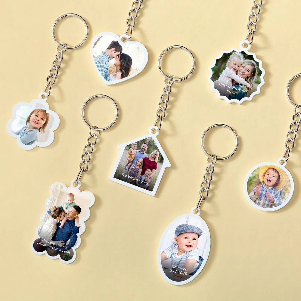 Picture Perfect Photo Acrylic Keychain