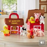 Barnyard Friends Plush Playset