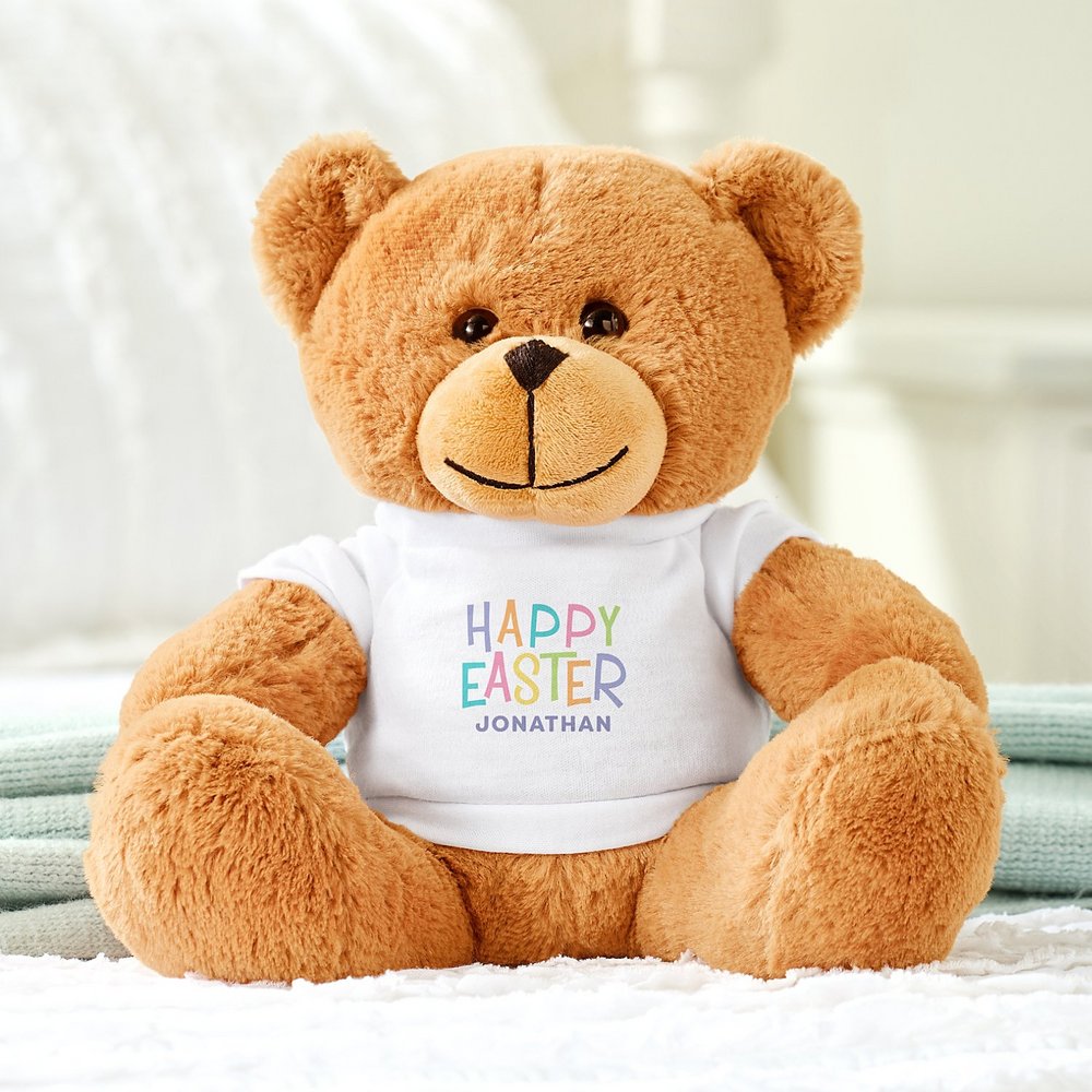 Plush Teddy Bear Gram Happy Easter T-Shirt