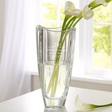 Galway Crystal Engraved Anniversary Vase