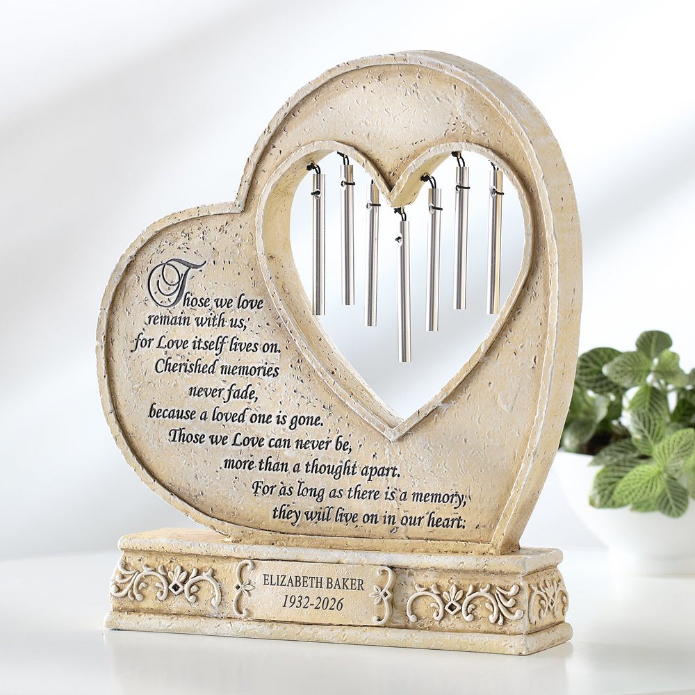 They'll Live On In Our Hearts Memorial Chime