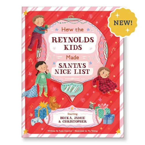 How Our Kids Made Santa’s Nice List Personalized Book