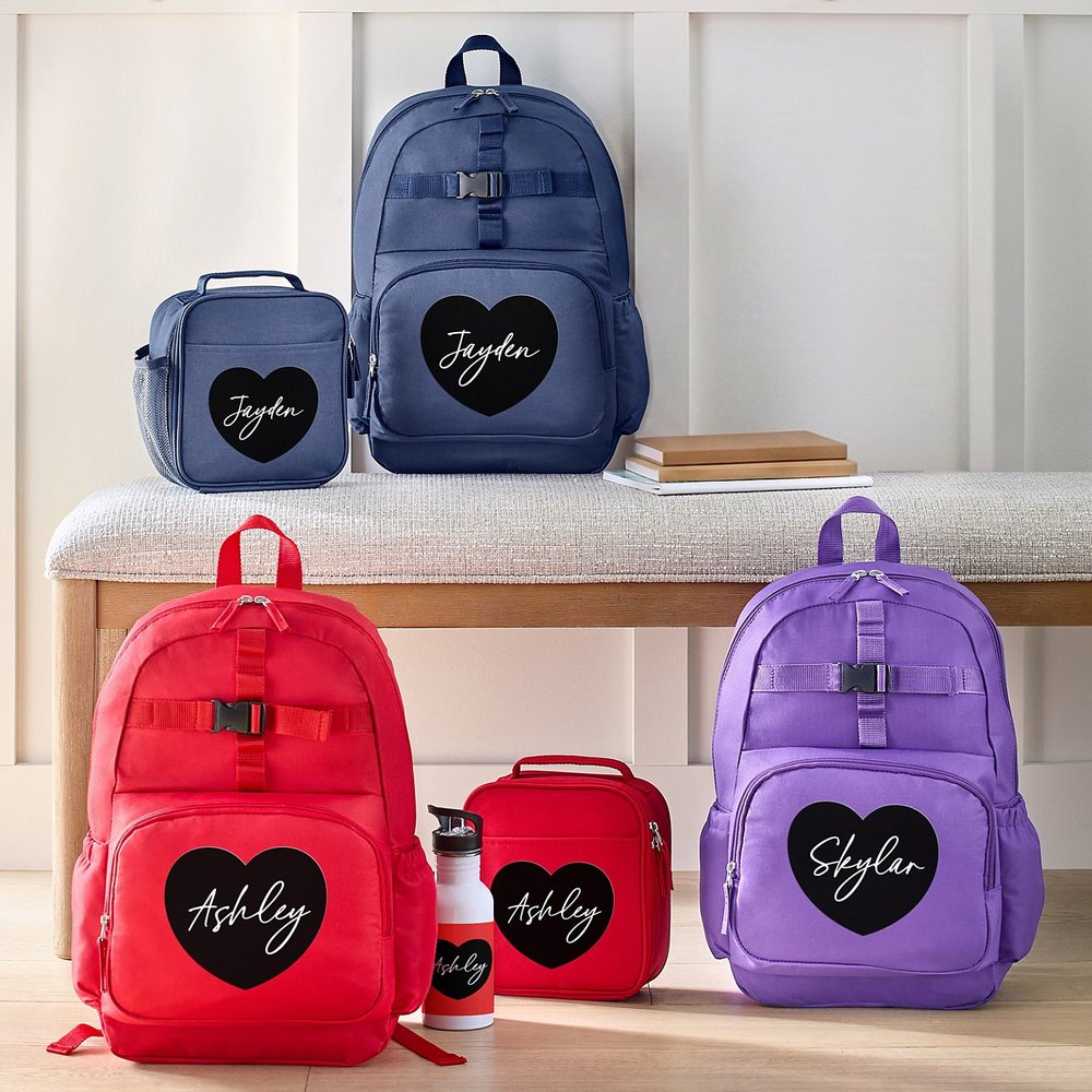Black Heart Signature Backpack Collection