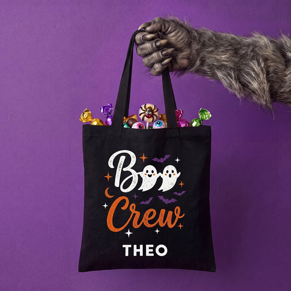 Friendly Ghost Crew Treat Bag