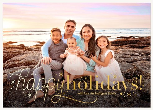 Dazzling Photo Holiday Cards