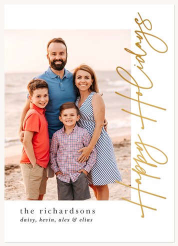 Modernista Photo Holiday Cards