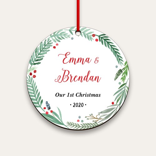New Families Personalized Ornaments