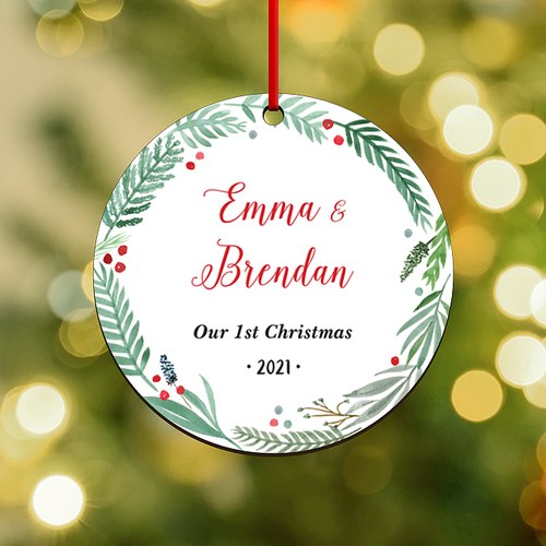 New Families Personalized Ornaments