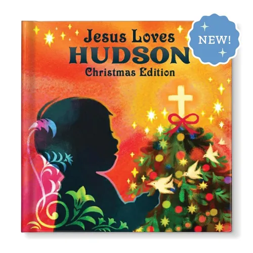 Jesus Loves Me Personalised Book, Christmas Edition