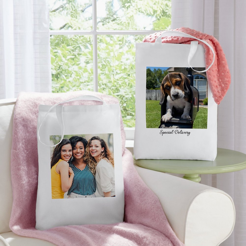 Captured Memories Personalized Photo Tote Bag