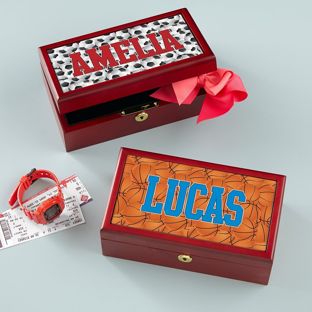 All-Star Personalized Treasure Box