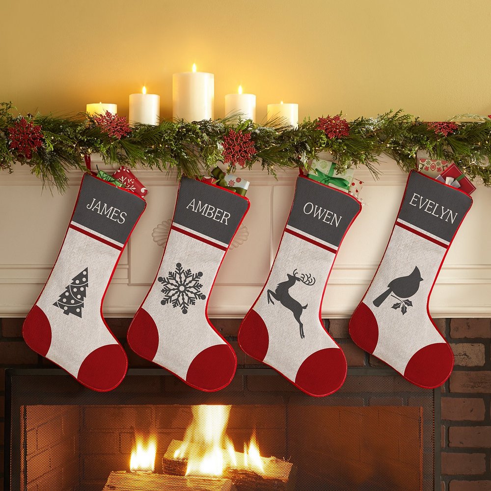 Custom Christmas Charm Stocking