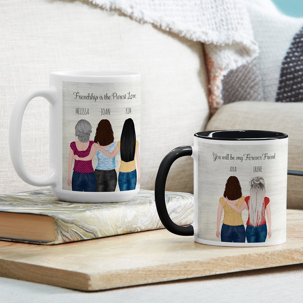 Best Friends Forever Customized Mug