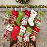 Knit Holiday Stockings Collection