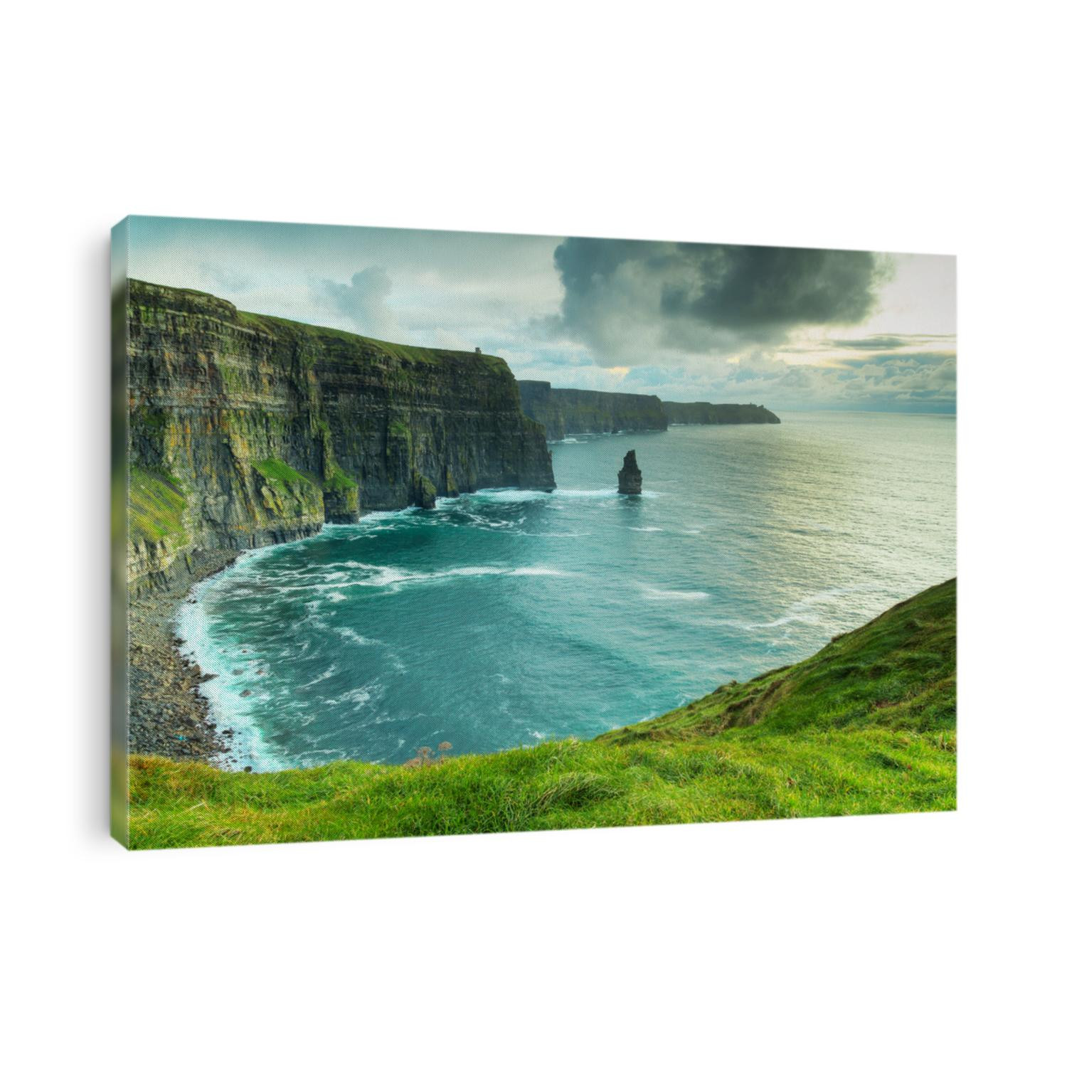 Cliffs of Moher at sunset, Co. Clare, Ireland