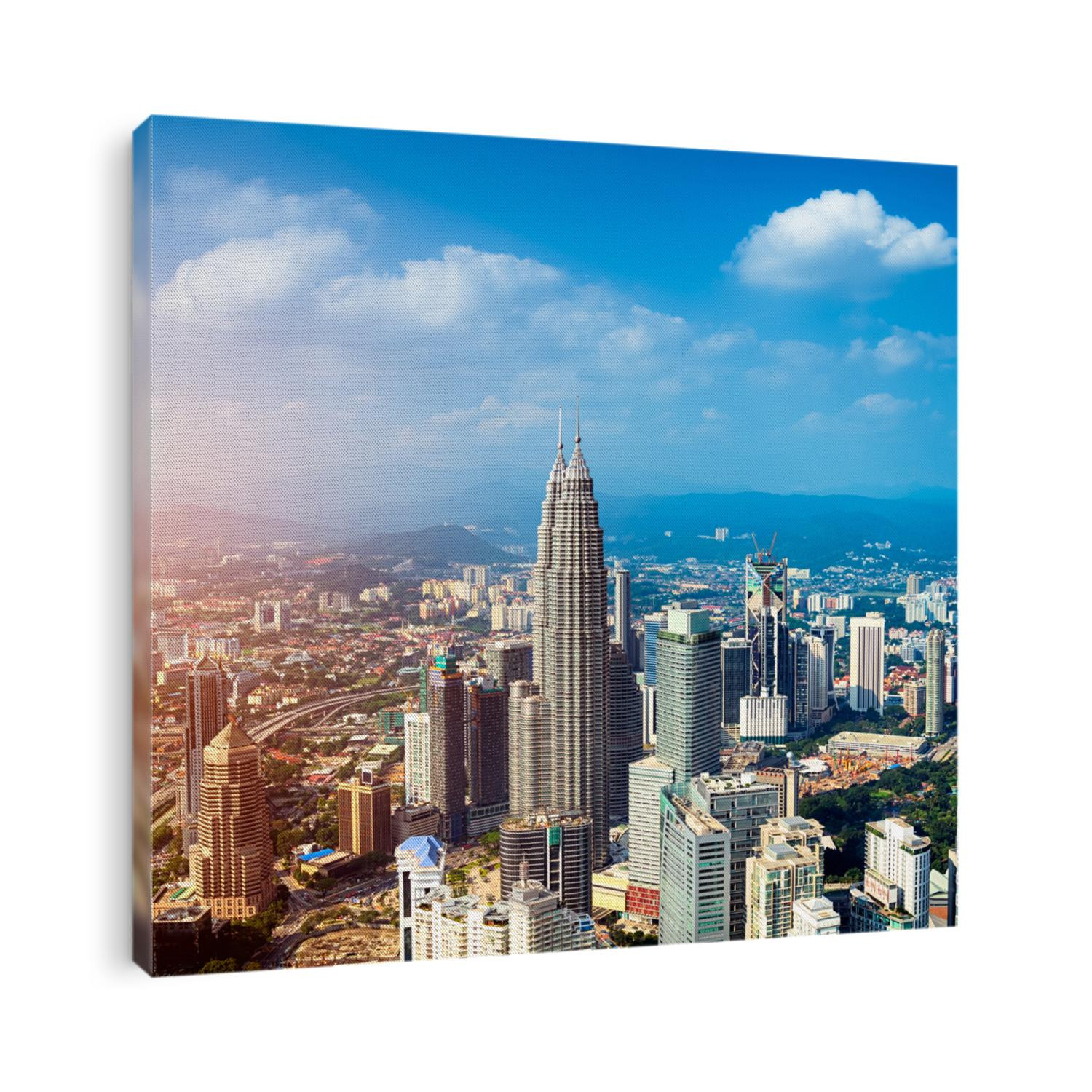 Kuala Lumpur Skyline, Malaysia.